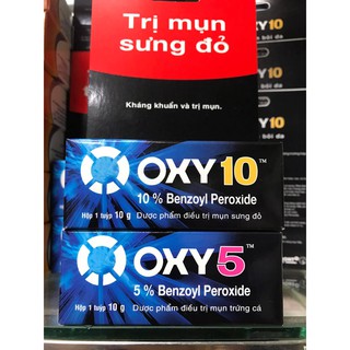 Kem chấm mụn Oxy 5 - Oxy 10 (Chính Hãng)