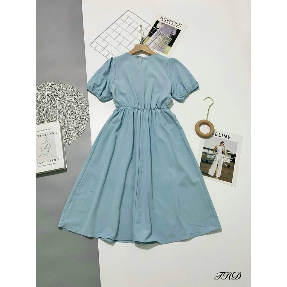 Váy Đầm Mùa Hè Thời Trang Thiết Kế Cao Cấp Chất Đủi Xốp Dày Dặn Mềm Mát 2 Lớp A007 Lin Store66