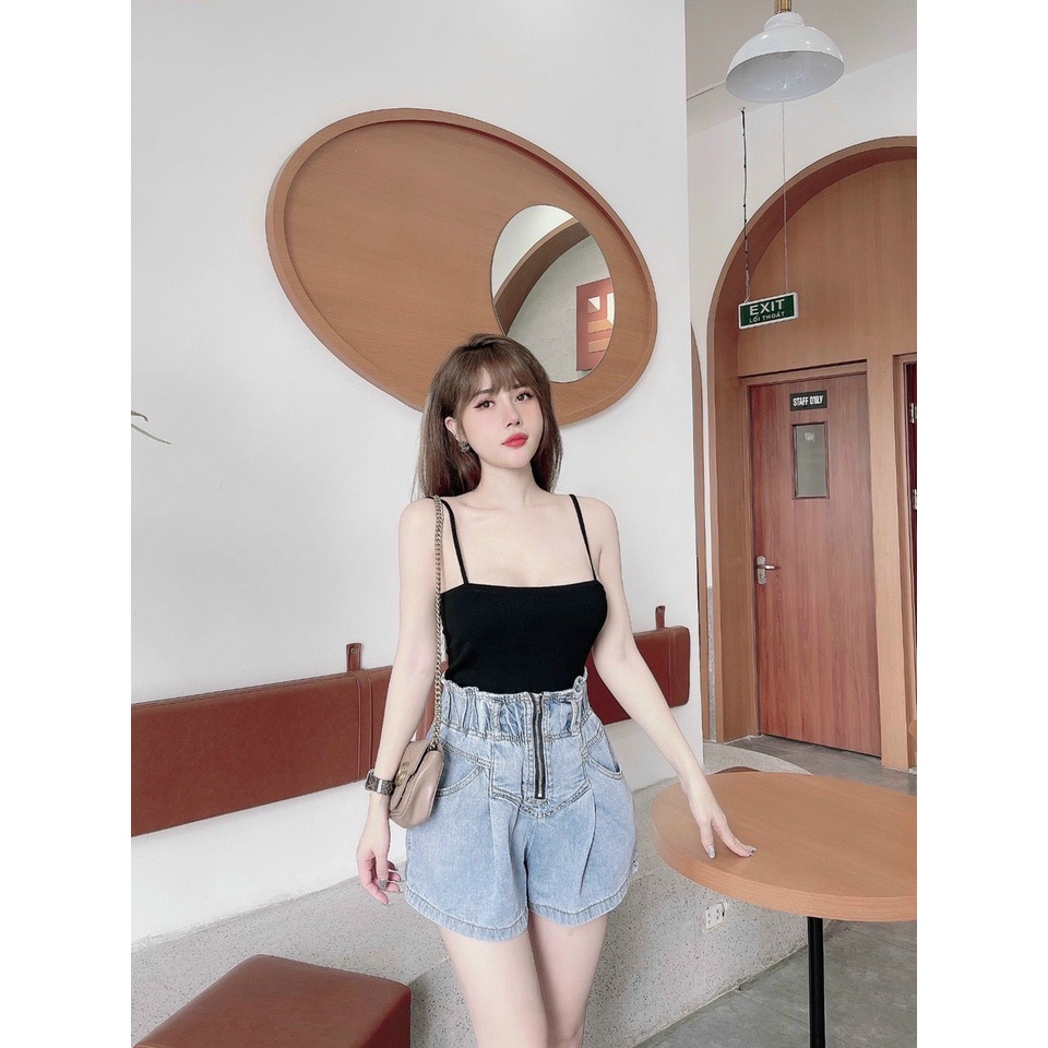 Áo dây bún Gamyy áo 2 dây nữ co giãn 4 chiều siêu mát