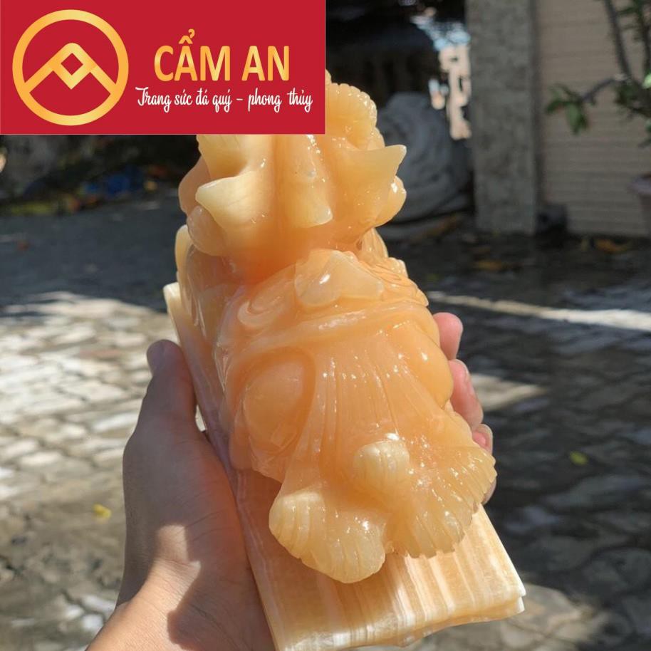 CẶP TỲ HƯU ĐÁ  HOÀNG LONG 16cm