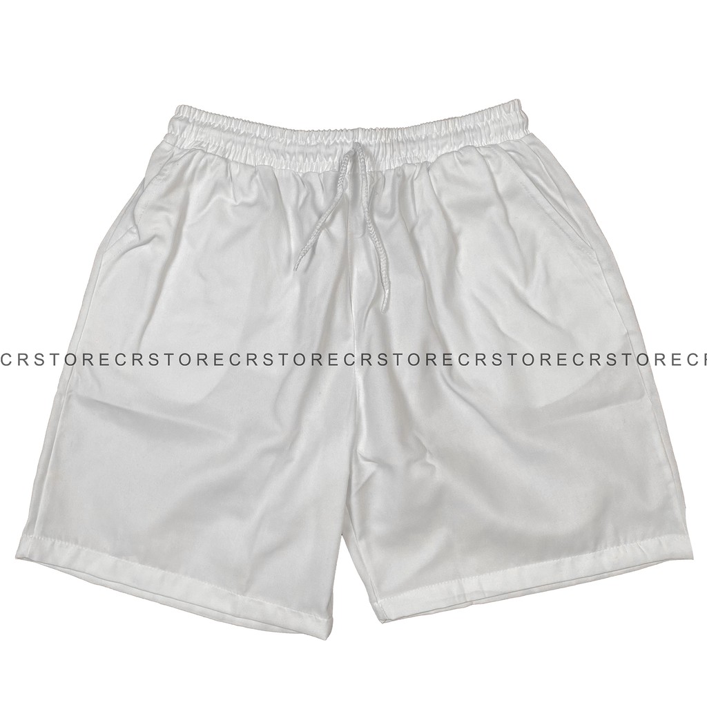 Quần short kaki nam nữ URLYS mềm mịn quần sóoc ngắn màu đen unisex trẻ trung sooc nam cao cấp