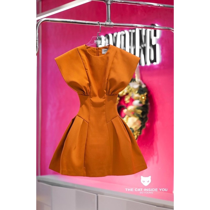 [Mã SKAMA06 giảm 8% tối đa 50K đơn 250K] Đầm tay liền chíp ben eo | BigBuy360 - bigbuy360.vn