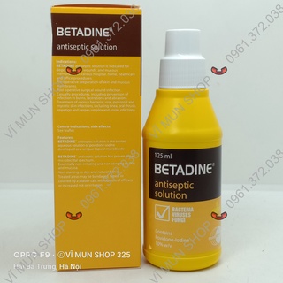 Dung dịch sát khuẩn Betadine 10%