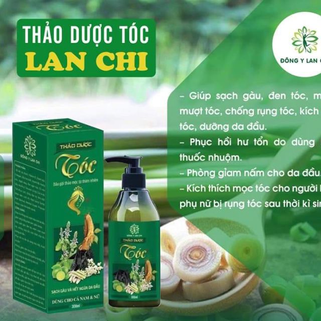 Dầu gội thảo dược lan chi