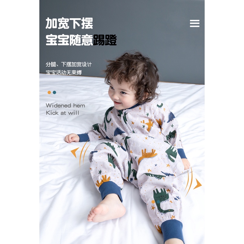 Bộ đồ ngủ mùa hè áo liền quần chất xô mát mịn cho bé Chính hãng (Muslin Tree)