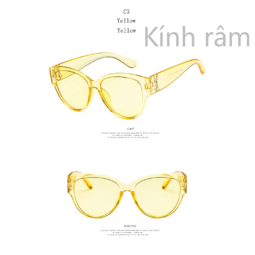 Kính mát tròn thời trang cho nữ chống tia UV400