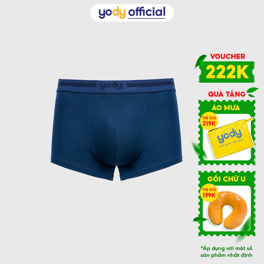 Quần sịp đùi nam YODY dáng ôm dạng BOXER co giãn màu đẹp QCM4003