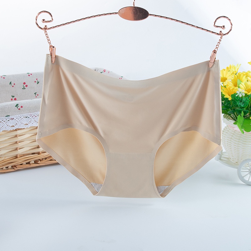 Quần lót nữ đúc su thun lạnh không viền thoáng khí cao cấp - QS001