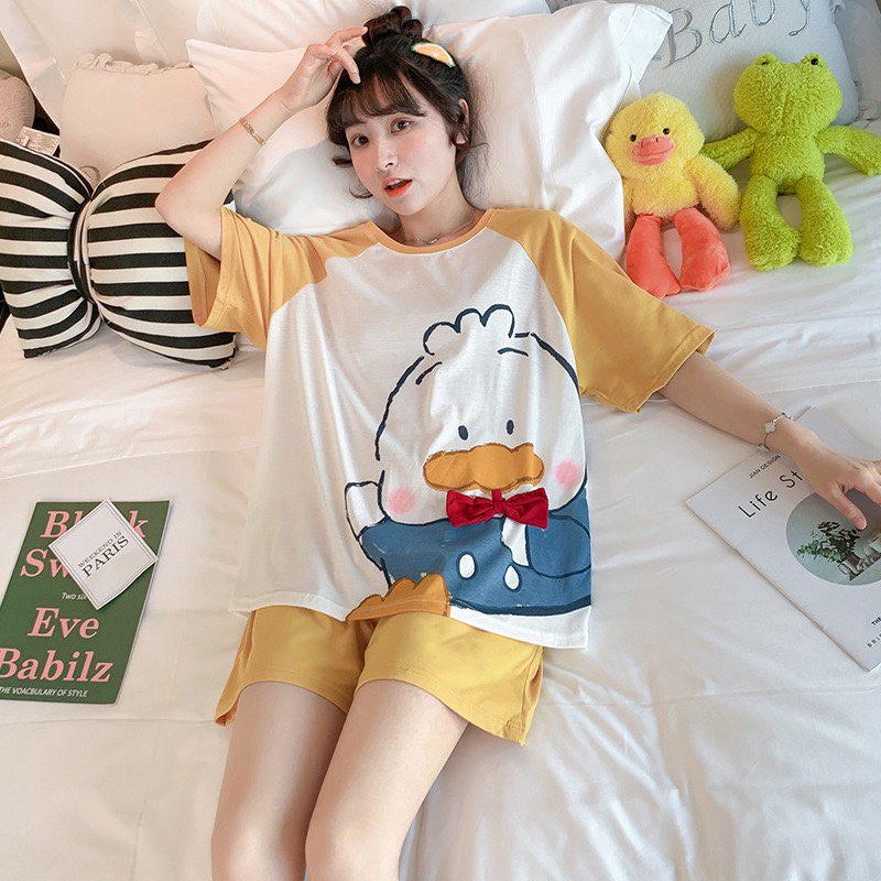 [SẴN] ĐỒ BỘ NGẮN QUẢNG CHÂU, ĐỒ BỘ, THUN COTTON, THOÁNG MÁT, MỊN, THOẢI MÁI HỌA TIẾT DỂ THƯƠNG | BigBuy360 - bigbuy360.vn