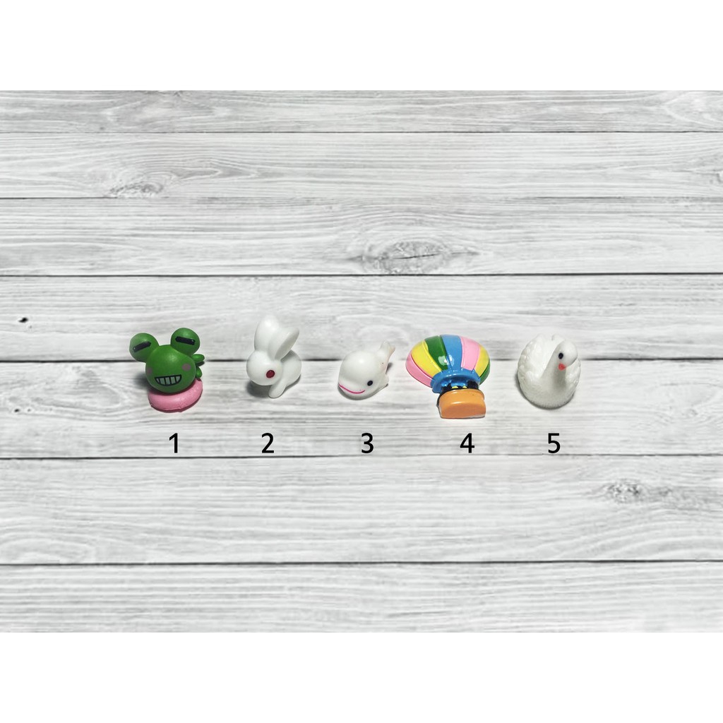 Tiểu cảnh - Con vật làm tiểu cảnh/ charm slime - trang trí terrarium / decord mô hình