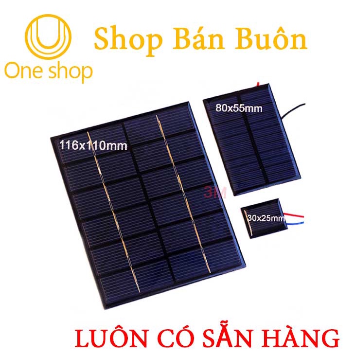 Tấm Pin Năng Lượng Mặt Trời Mini