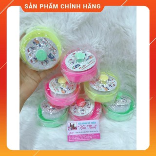 Hộp Đựng Phấn Rôm Em Bé Kèm Bông Dặm Mềm Mại Tiện Dụng ( Giao Màu Ngẫu Nhiên )