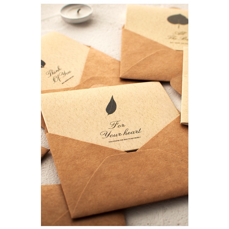 Thiệp Giấy Kraft Vintage, Thiệp Chúc Mừng Ngày Nhà Giáo 20/10 , Quà Tặng Sinh Nhật, Lễ Tình Nhân Giao Hỏa Tốc Hà Nội