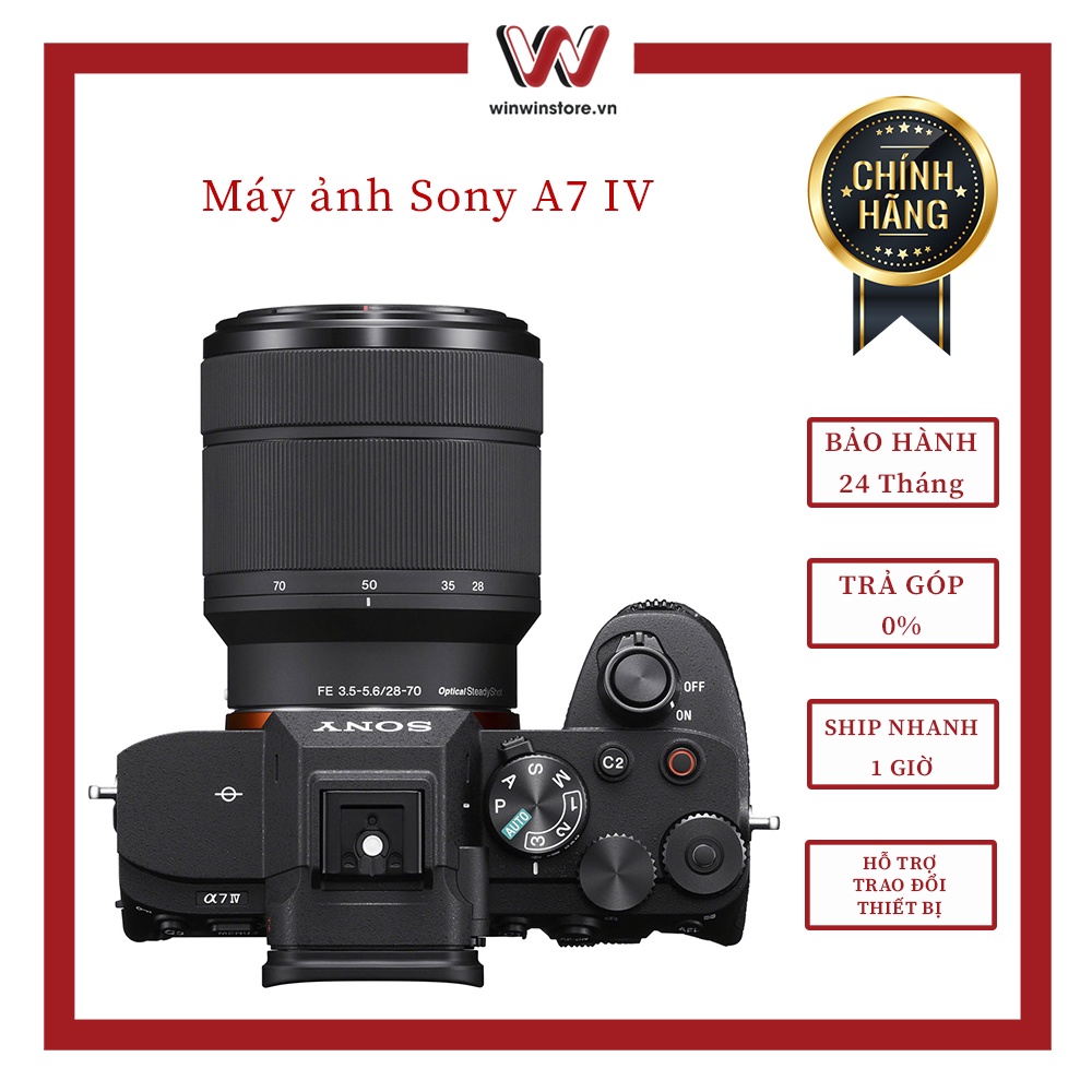 Máy ảnh Sony Alpha A7IV