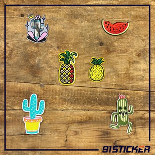 Sticker ủi lên vải chủ đề trái cây dùng để ủi/là quần áo, cặp sách, phụ kiện