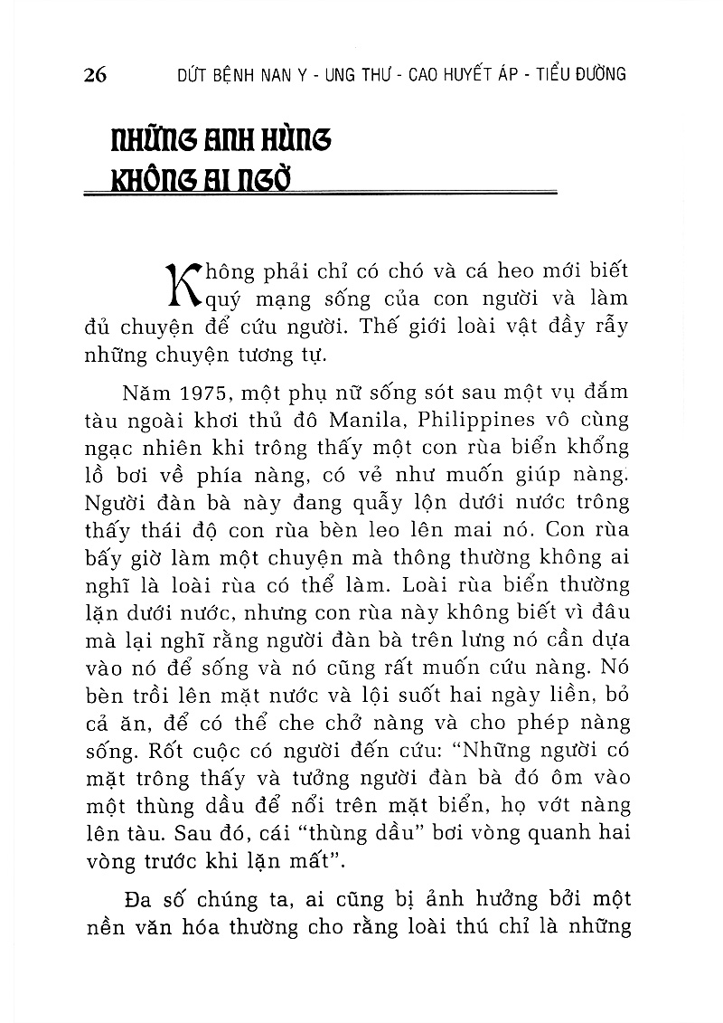 Sách Dứt Bệnh Nan Y: Ung Thư, Cao Huyết Áp, Tiểu Đường