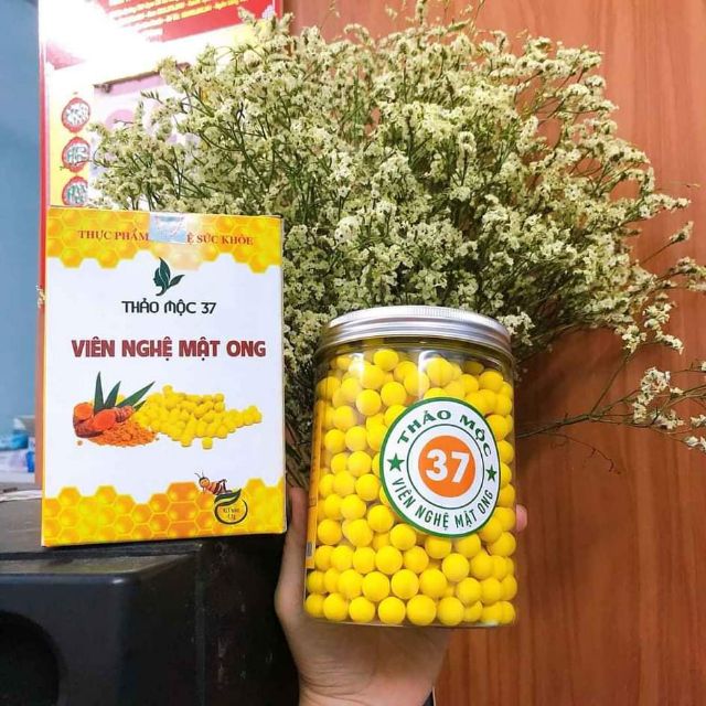 Viên nghệ mật ong Thảo Mộc 37