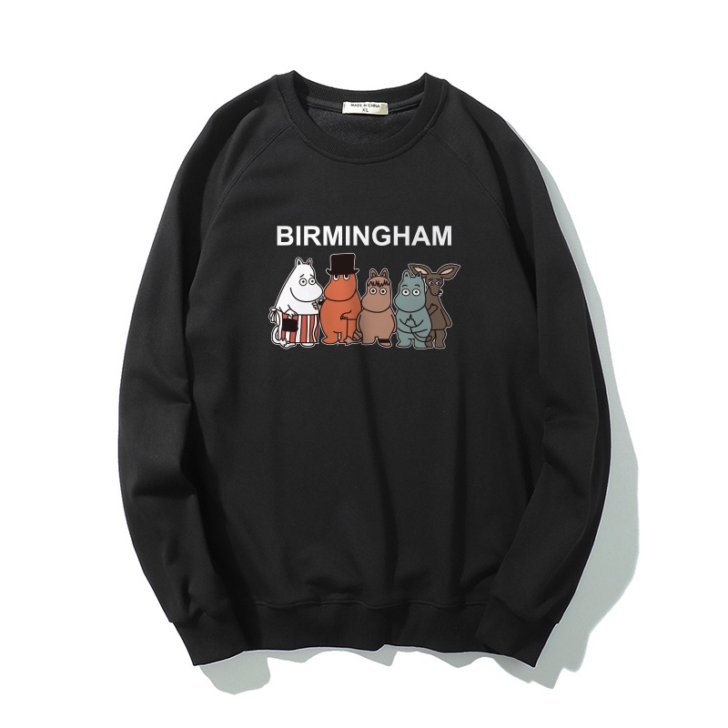 Áo Sweater Nam/Nữ Familylove - Áo Sweater Unisex dày dặn ấm áp BIRMINGHAM  Chất Nỉ Da Cá 100% Cao Cấp