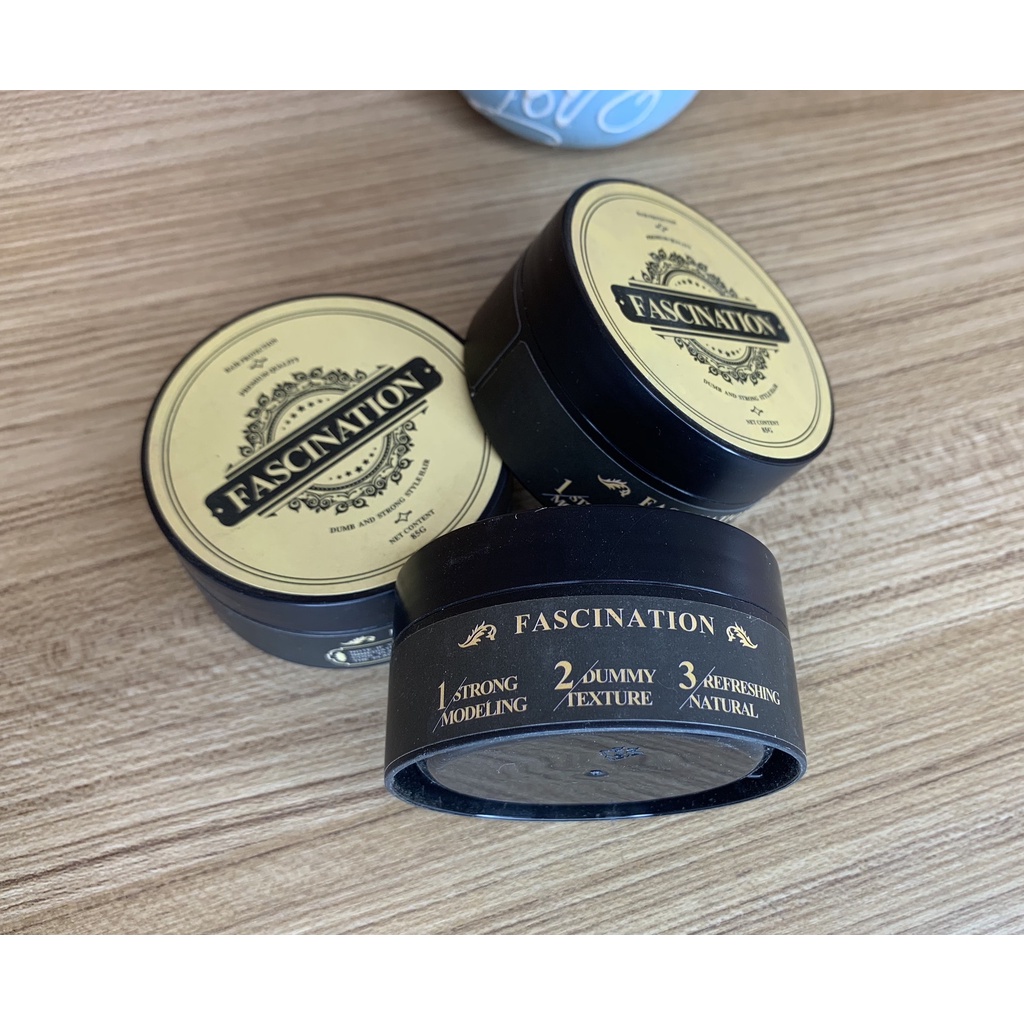 Sáp Vuốt Tóc Nam Fascination 100gr Tạo Kiểu Tóc Mờ Và Giữ Nếp Tốt