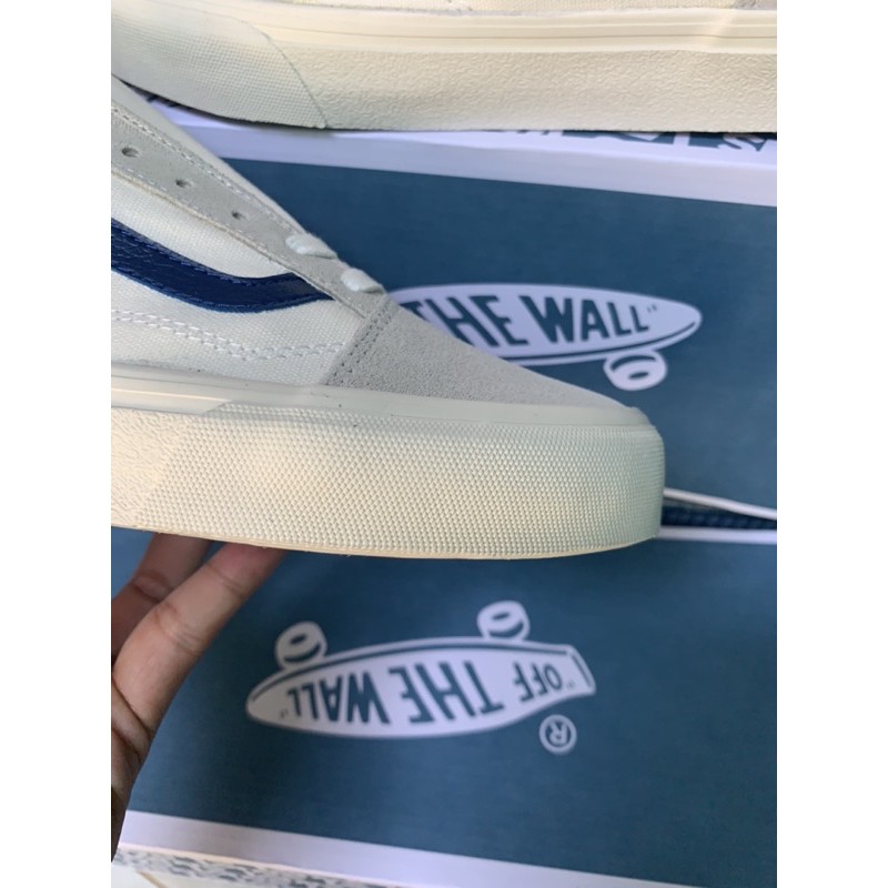 Giày Vans Viền Xanh Chuẩn 1:1 Box Xanh Nam Nữ