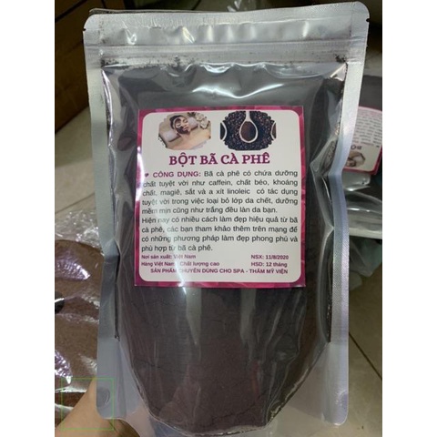 100gr Bột bã Cà phê đắp mặt, tắm trắng, tẩy da chết