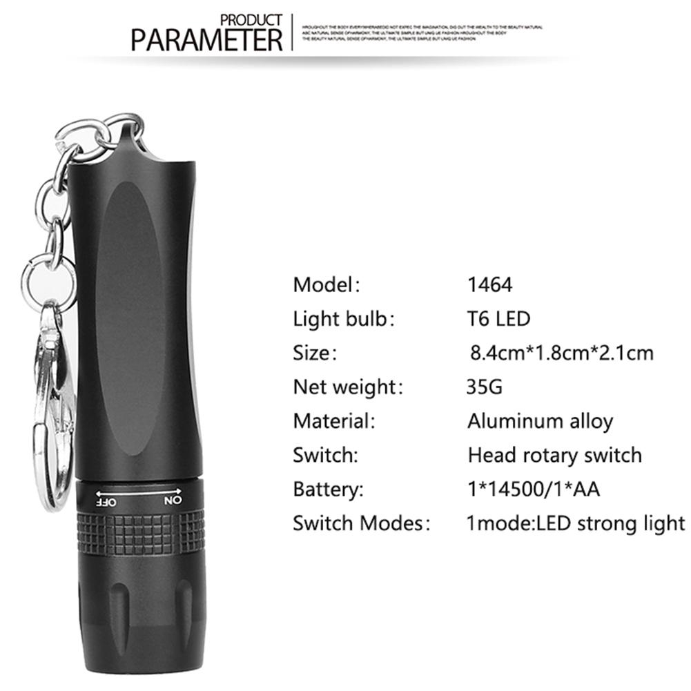 Đèn pin led thiết kế nhỏ gọn bỏ túi không thấm nước
