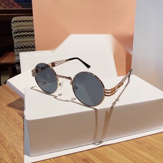 Kính râm mắt tròn retro ulzzang cao cấp
