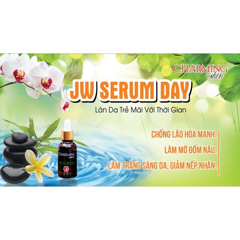 Serum dưỡng trắng da chống lão hóa mạnh ban ngày JW SERUM DAY công nghệ Hàn Quốc