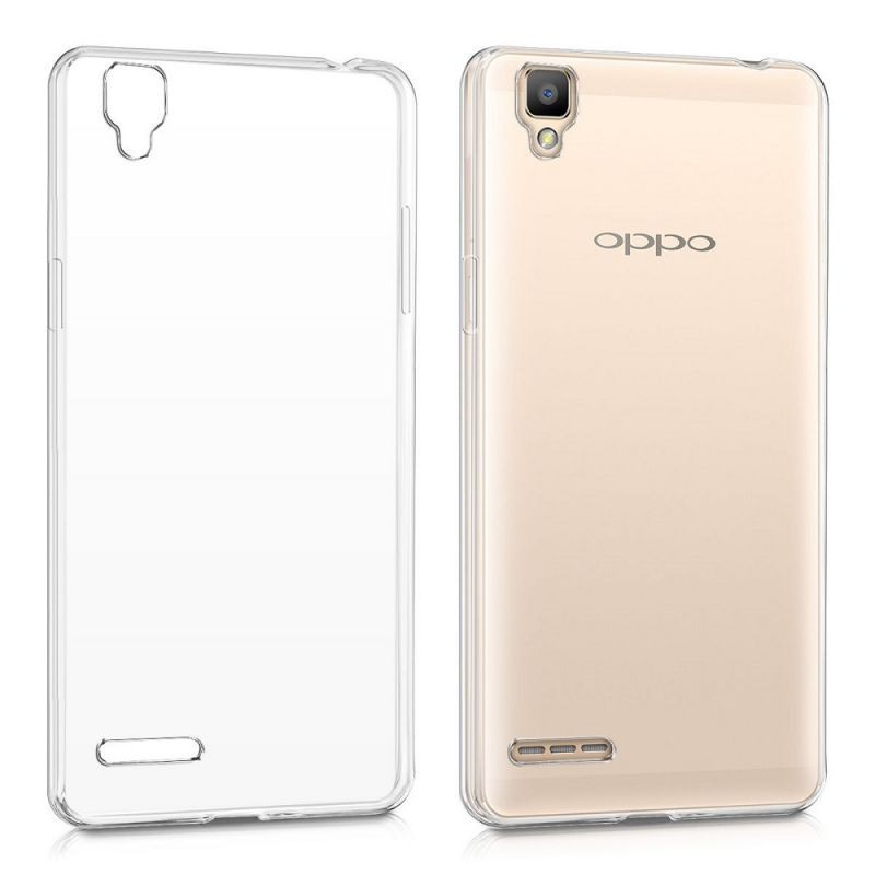 Ốp Silicon Oppo F1 A35 Trong suốt