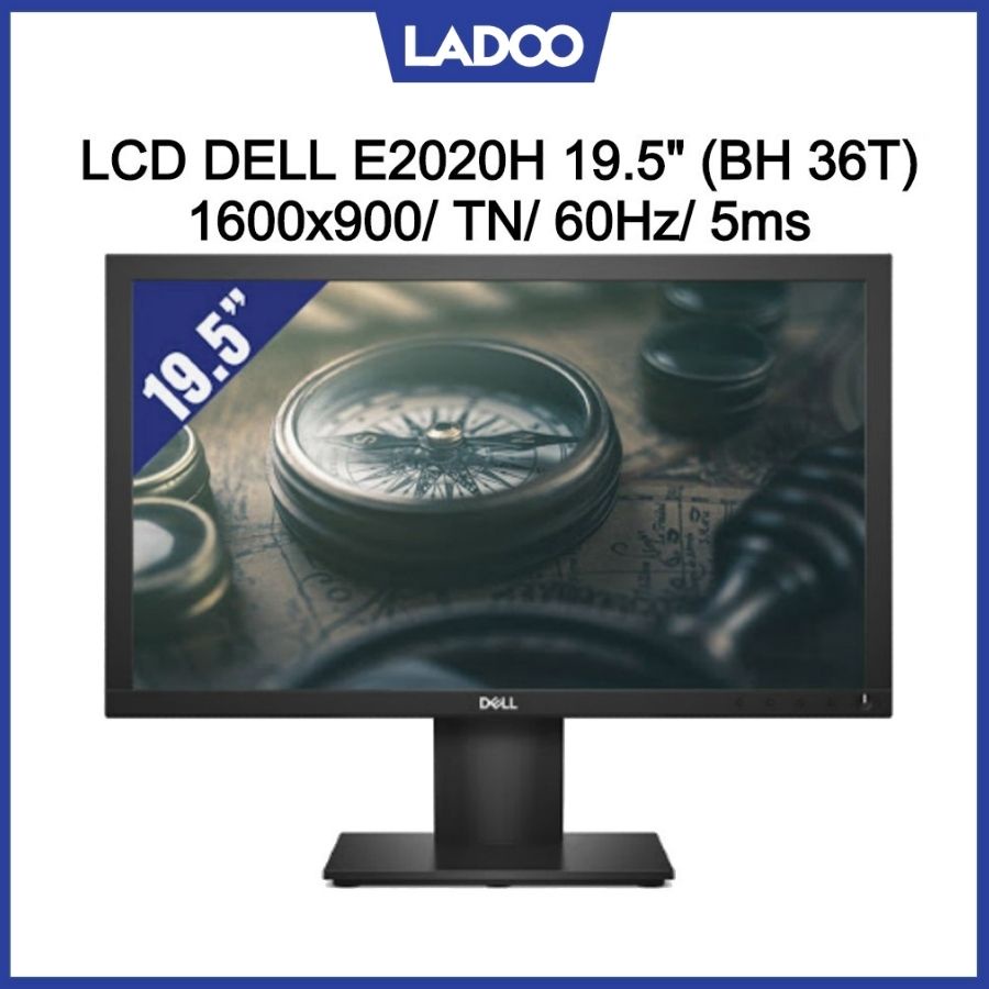 Màn Hình Máy Tính LCD Dell E2020H 19.5 inch (1600x900/TN/60Hz/5 ms) - Bảo hành 36 tháng chính hãng