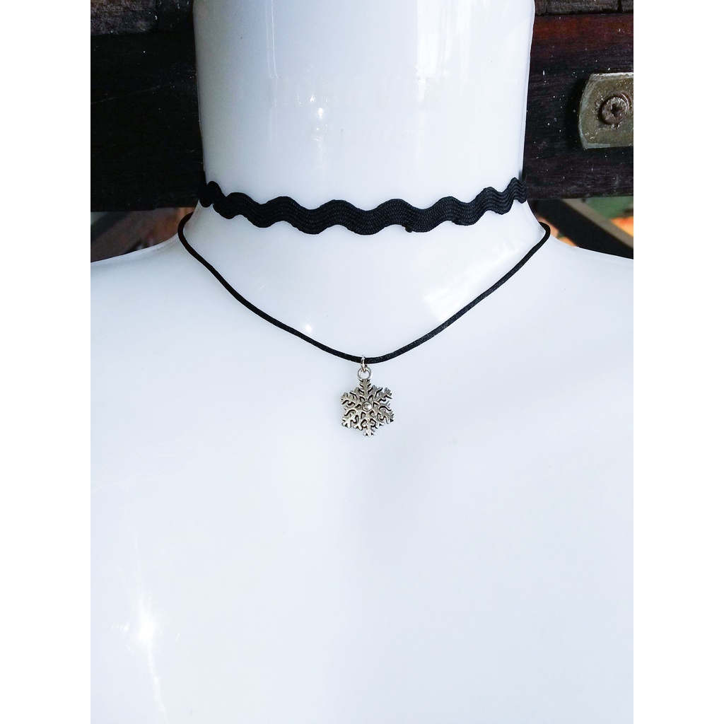 Vòng cổ Choker ren Dutios đính đá DRC003 [Chọn mặt treo khác vui lòng inbox]