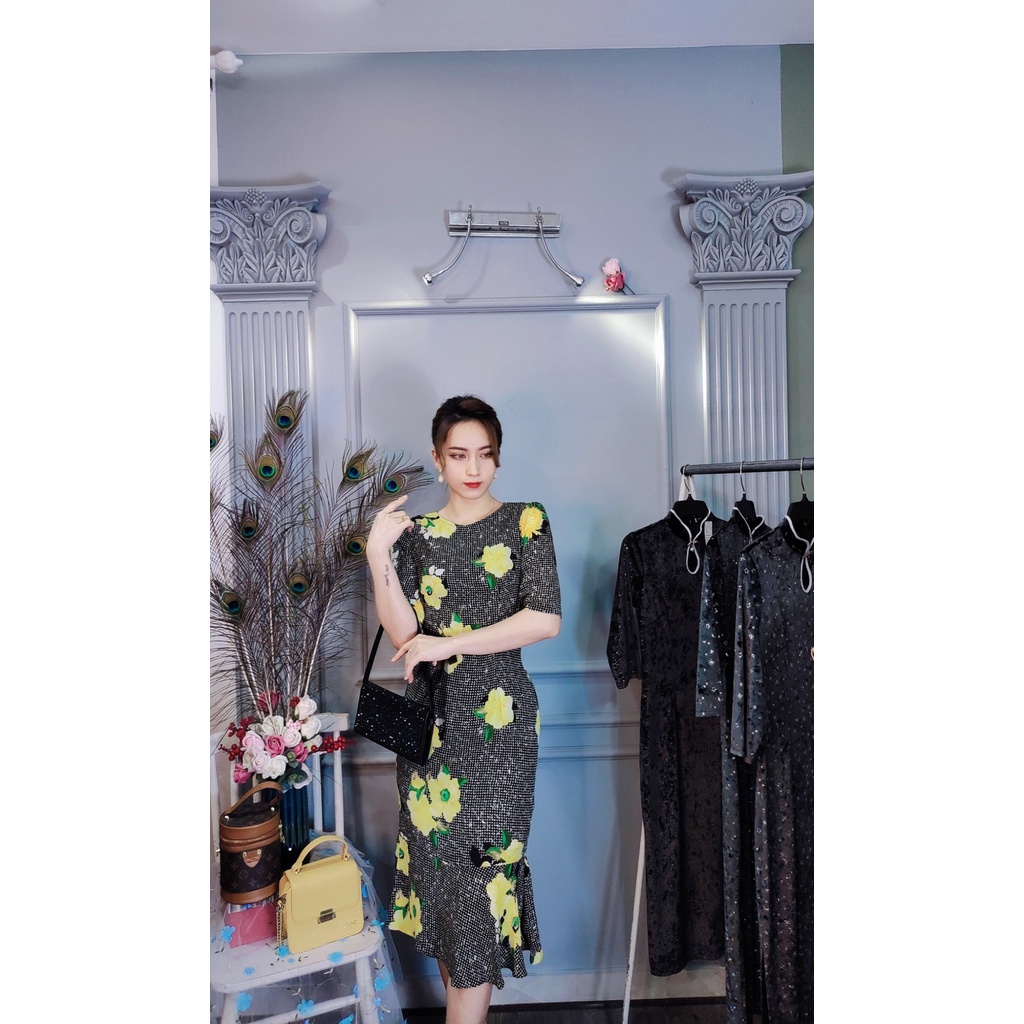 Đầm ôm body đuôi cá Da1428