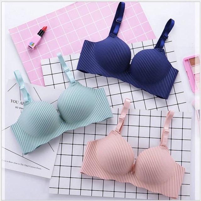 Áo lót nữ, áo su kẻ đệm tim nâng ngực siêu đẹp | BigBuy360 - bigbuy360.vn