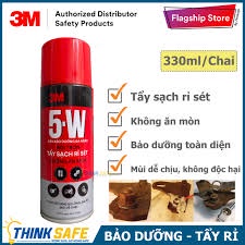 Dung dịch tẩy rỉ sét bôi trơn 3M 5w
