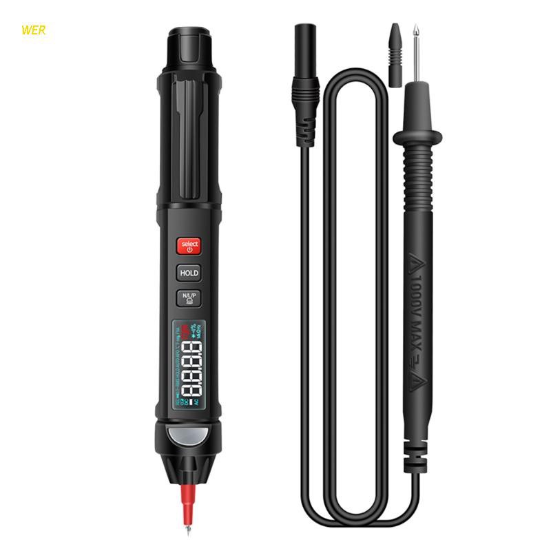 Bút vạn năng kế cảm biến volt kế không tiếp xúc kỹ thuật số đếm 6000 A3008