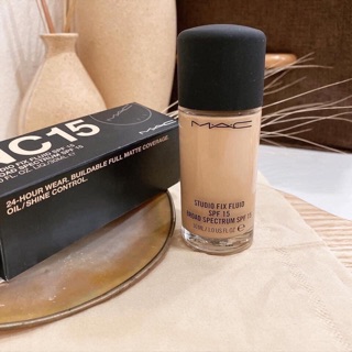 (Full 30ML Mac kem nền - Kem nền MAC Studio Fix Fluid Foundation SPF+