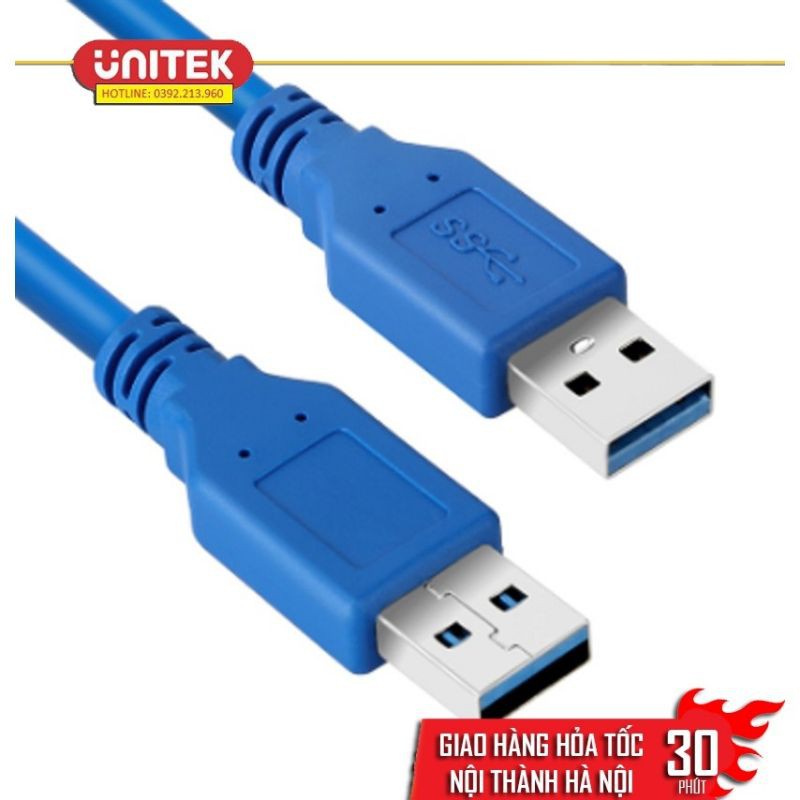 Dây usb 2 đầu đực usb 3.0 dài 60cm