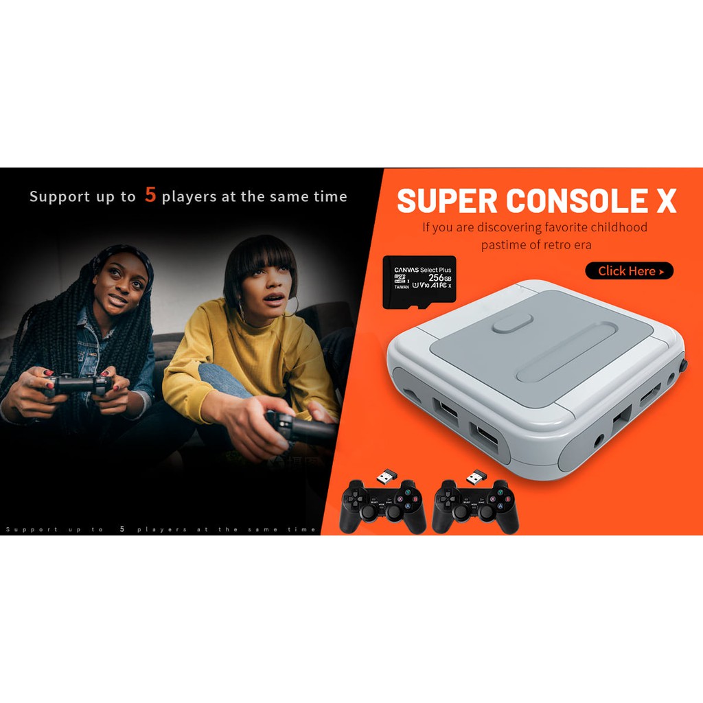 Máy Chơi Game Super Console X Tích Hợp 30000+ Games PSP/PS1/N64/Dreamcast... , Máy Chơi Game Cầm Tay