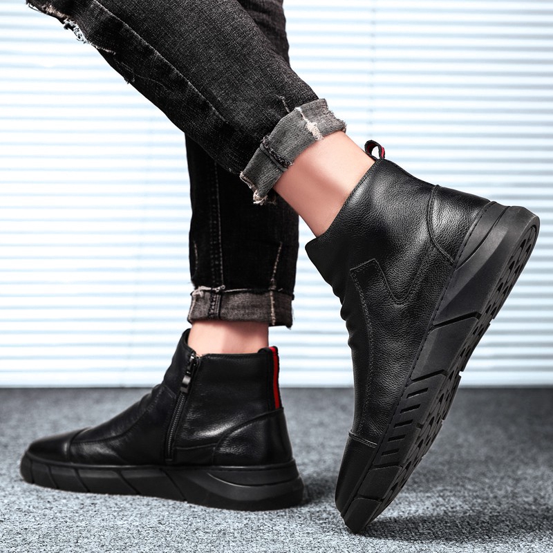 Ankle Boots for men black boots Martin boots men high boots men boots high boots men black boots ankle boots High Cut Shoes Martin boots leather boots Boots for men boots Martin boots Chelsea boots