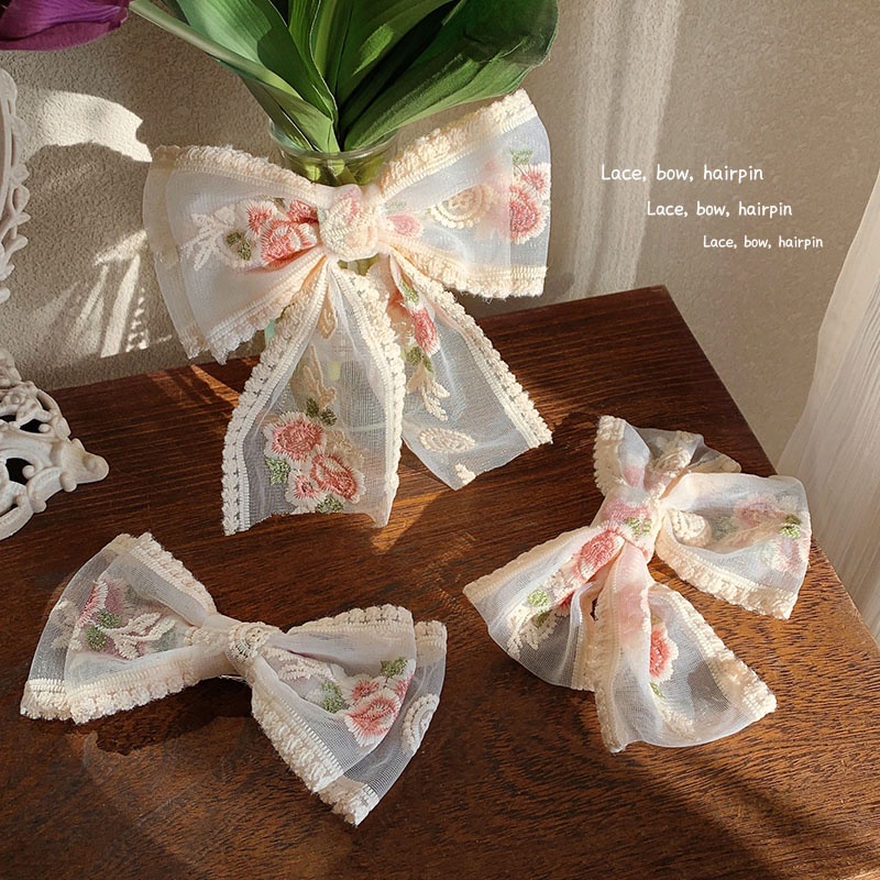 Kẹp Tóc Nơ Thời Trang Hàn Quốc Cho Nữ