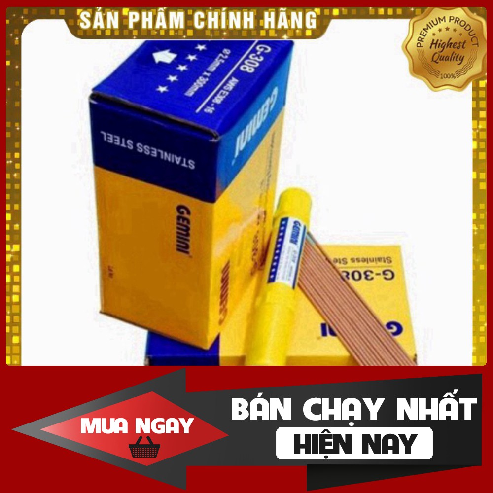 [ HÀNG CHÍNH HÃNG - GIÁ SẬP SÀN ] Que hàn inox KIM TÍN G-308 1kg/bó