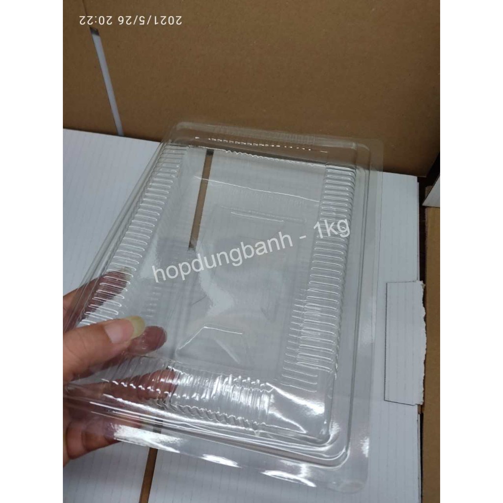 100 Hộp Đựng trái cây - Lạp xưởng 1 kg kích Thước 22 X 15 X 5.5 CM