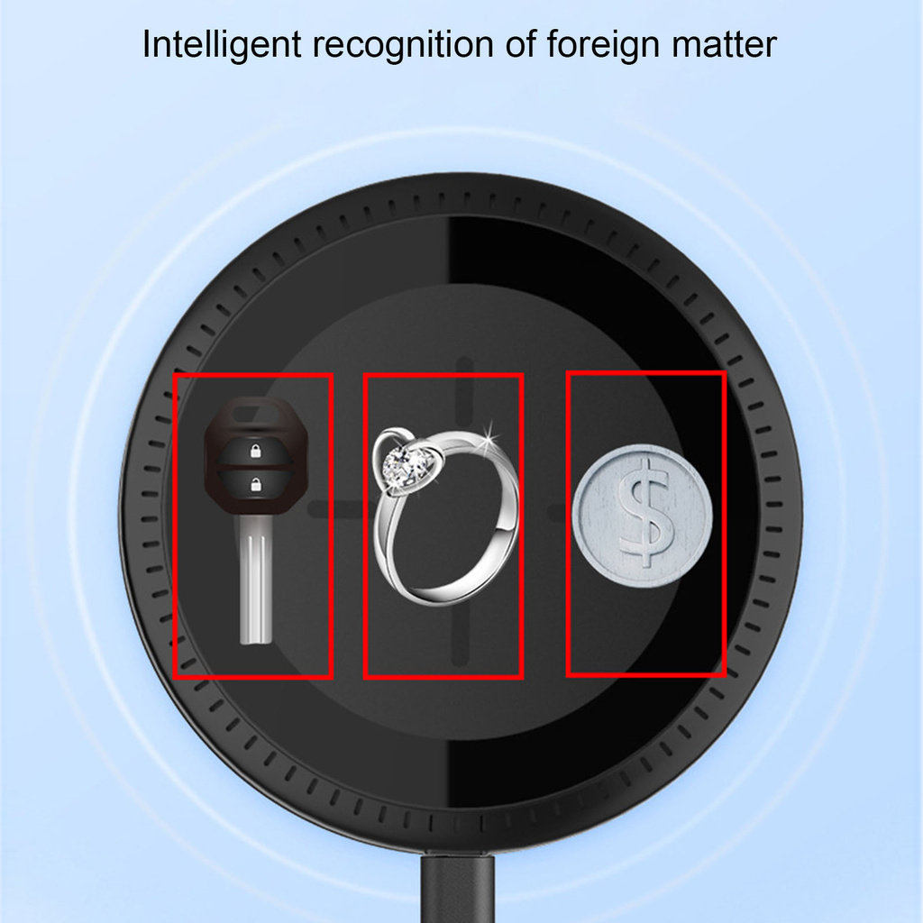 Bộ Sạc Nhanh Không Dây Mini 10w Tiện Dụng Kèm Phụ Kiện