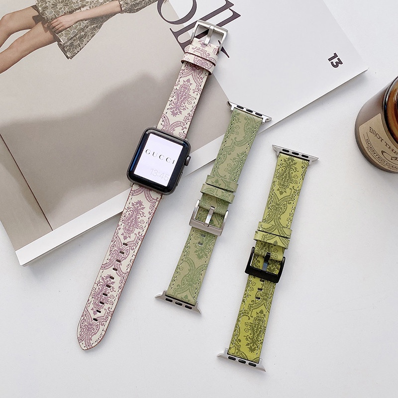Dây Đeo Da Thay Thế 38Mm 40Mm 42Mm 44Mm 41Mm 45Mm Cho iwatch SE 6 5 4 3