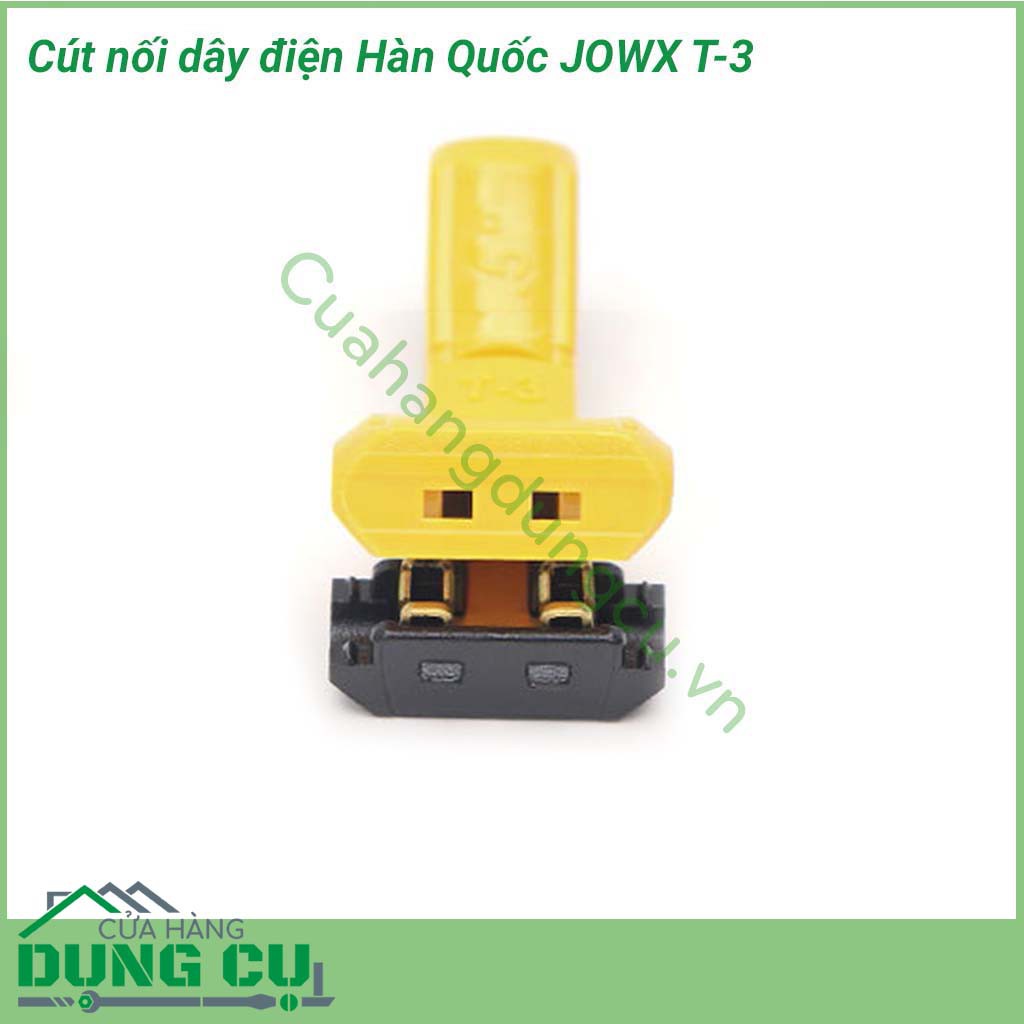 Đầu nối nhanh dây điện T-3 JOWX Hàn Quốc