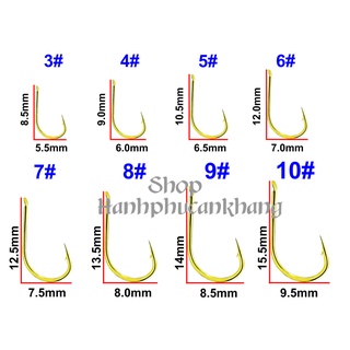 Hộp 100 Lưỡi Câu Nghạnh Nhỏ ( Mã -X1 )