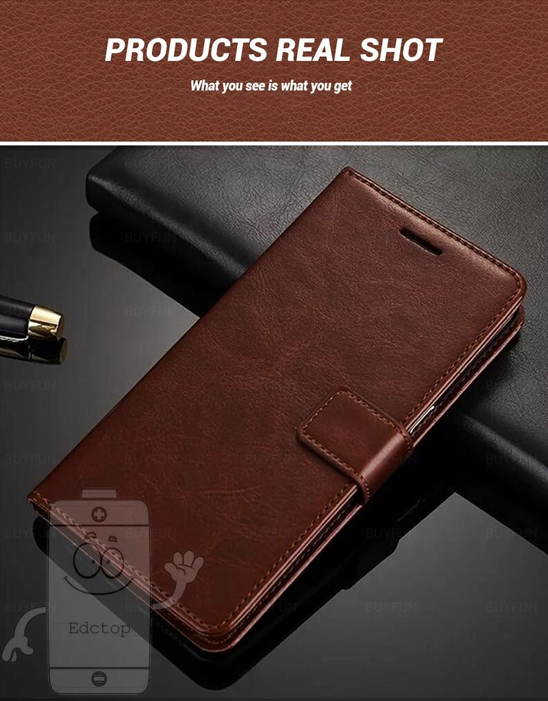 Xiaomi MI 11 Pro Lite Redmi K40 Pro Note 10s Case Full Body Flip Leather Cover Phone Stand Shockproof Cases