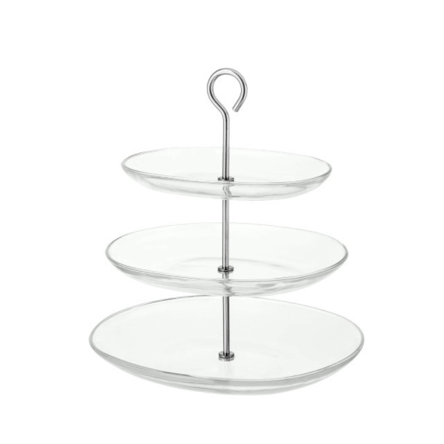 có sẵn ikea Khay thủy tinh 3 tầng KVITTERA IKEA #huyuno91