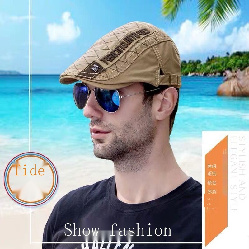 Nón Beret Thời Trang Trẻ Trung Cá Tính Cho Nam Nữ Kiểu Hàn Quốc