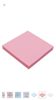 COMBO 3 Giấy note 3x3 màu